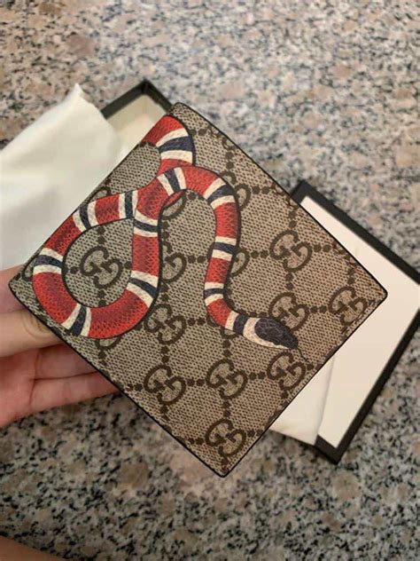 gucci snake wallet legit check|gucci wallet snake price.